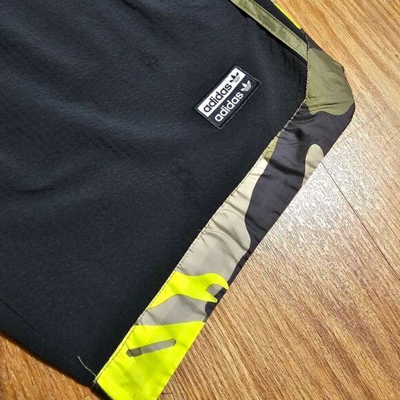 Adidas Originals Ryv Camo Shorts Sports Black GK5915 Men's Size Small S Belt - Picture 8 of 15